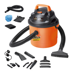 Armor All 2.5-Gallon* 2 Peak HP† Wet/Dry Car Vac, VOM205P 0903