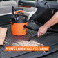 Armor All 2.5-Gallon* 2 Peak HP† Wet/Dry Car Vac, VOM205P 0903