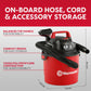 Vacmaster 2.5-Gallon* 2 Peak HP Wall Mountable Wet/Dry Vacuum – VOM205P 1101