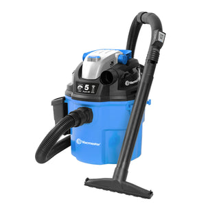 Vacmaster 5-Gallon* 5 Peak HP† Remote Control Wall Mount Wet/Dry Vacuum, VWM510