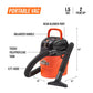 Armor All 1.5-Gallon* 2 Peak HP† Vac-Mate Wet/Dry Vacuum, AA155